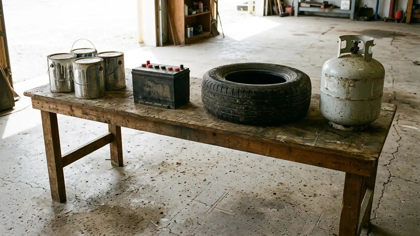 What You Cannot Put in a Dumpster