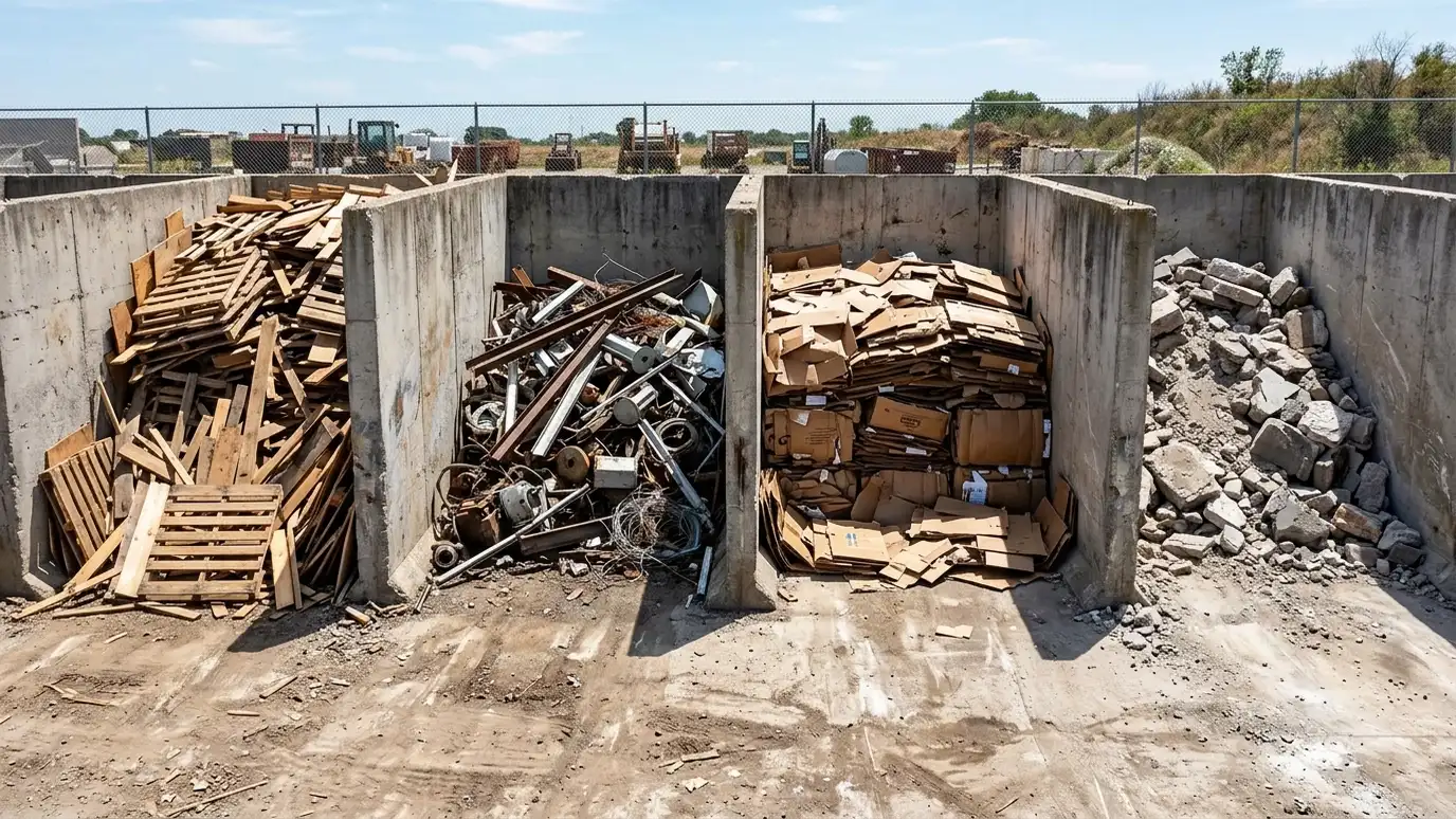 Recycling and Donating Instead of Throwing Away