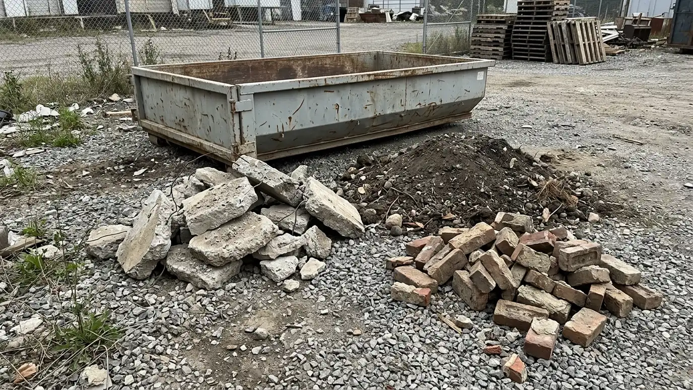Concrete, Dirt and Heavy Material Dumpsters, Explained explained for Nashville and Middle Tennessee