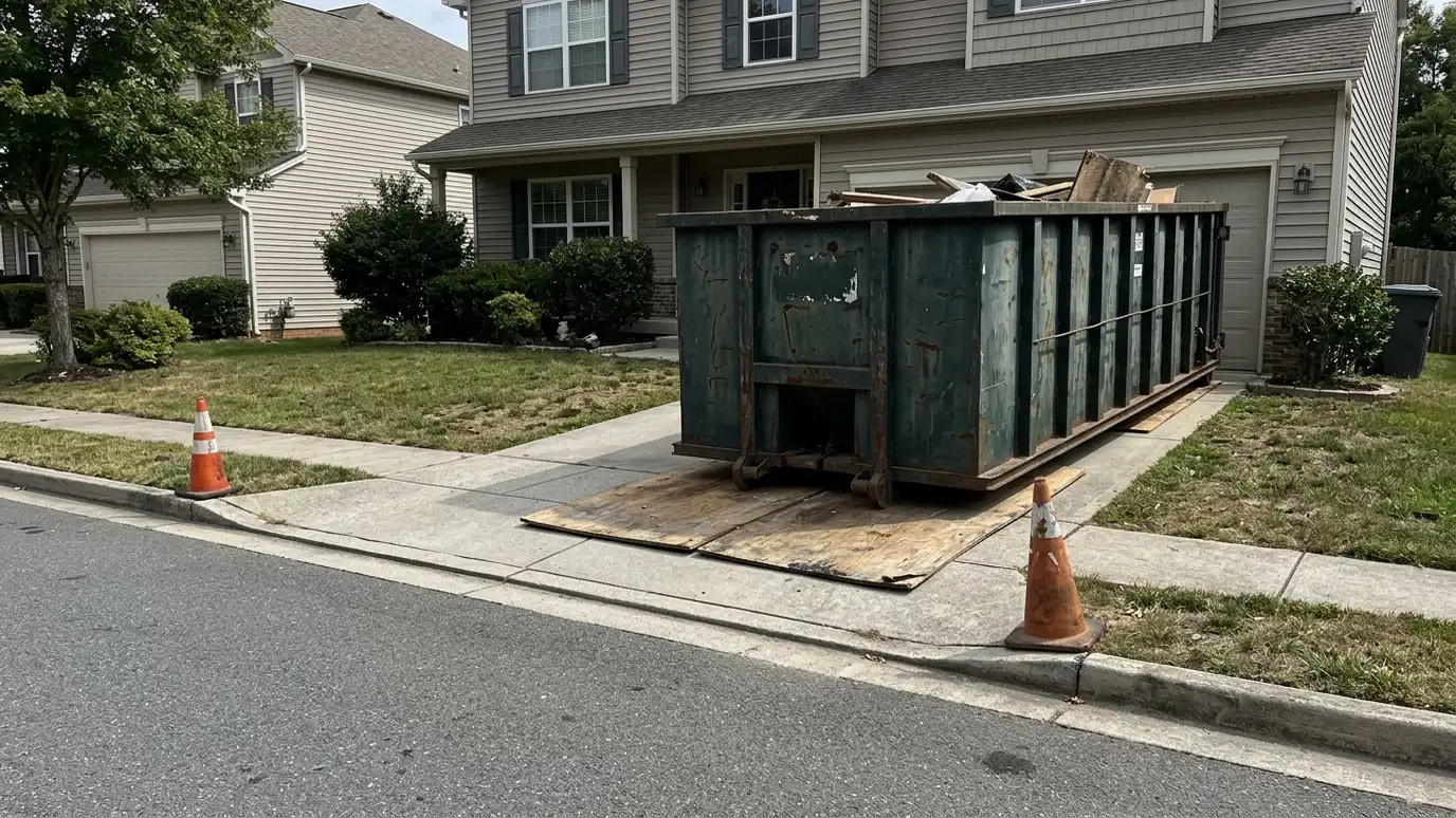 Dumpster Placement: Driveway and Street Rules, Explained explained for Nashville and Middle Tennessee