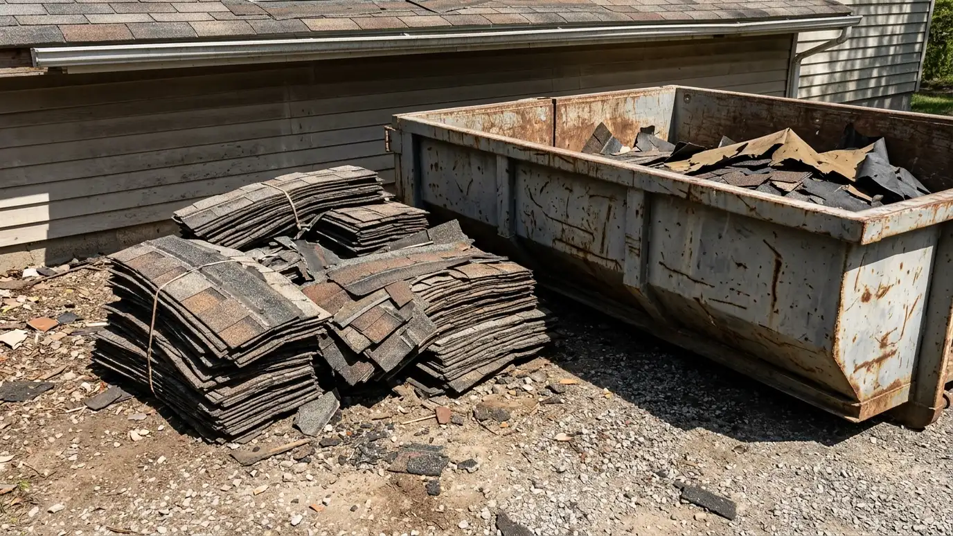 Roofing Debris Weight and Dumpster Size, Explained explained for Nashville and Middle Tennessee