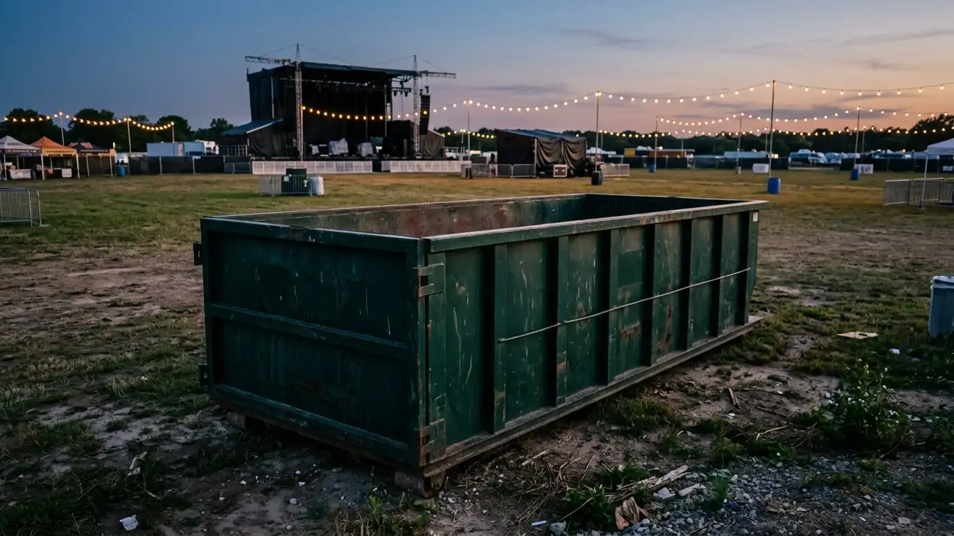 Event and Festival Dumpsters in Nashville and Middle Tennessee