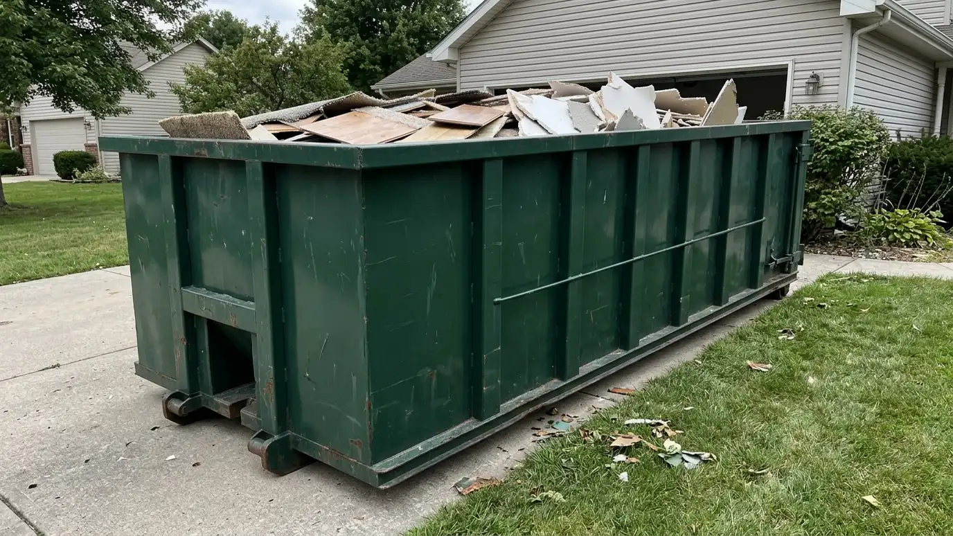 Fifteen-Yard Dumpster Rental in Nashville and Middle Tennessee