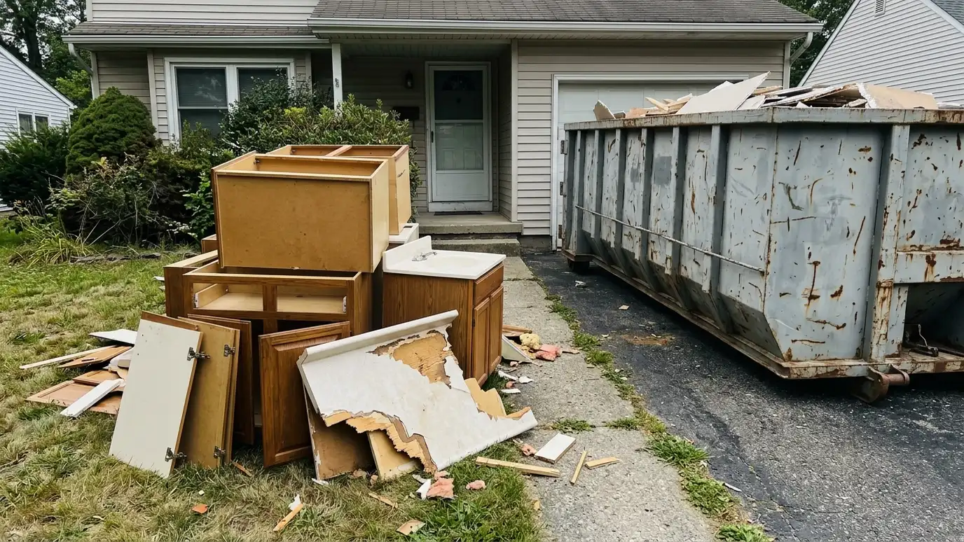 Kitchen and Bath Remodel Dumpsters in Nashville and Middle Tennessee