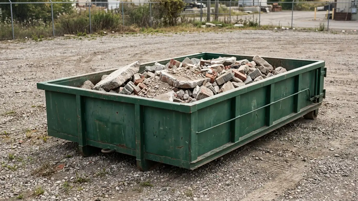 Low-Side Heavy Material Dumpsters in Nashville and Middle Tennessee