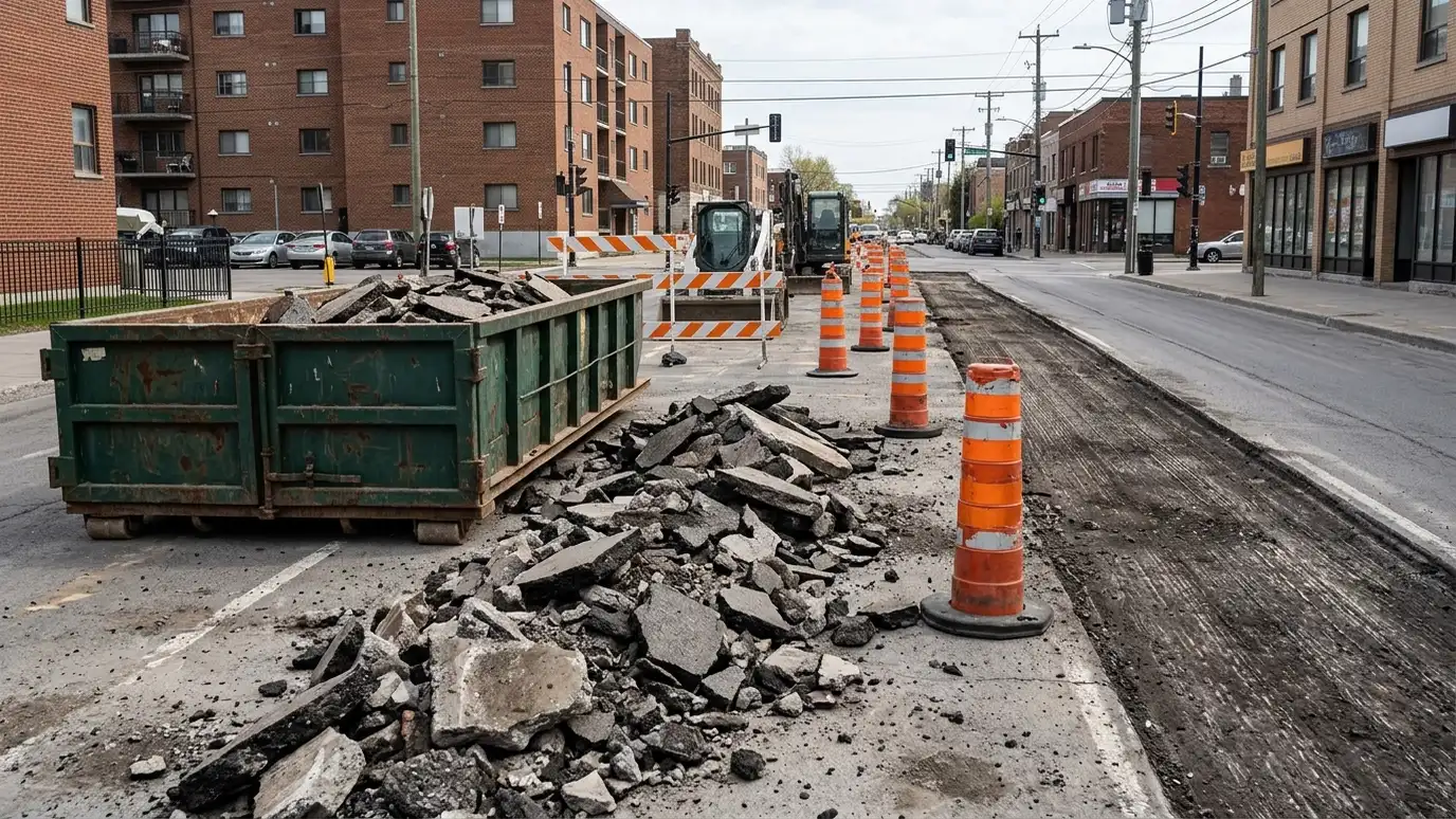 Municipal and Utility Project Dumpsters in Nashville and Middle Tennessee