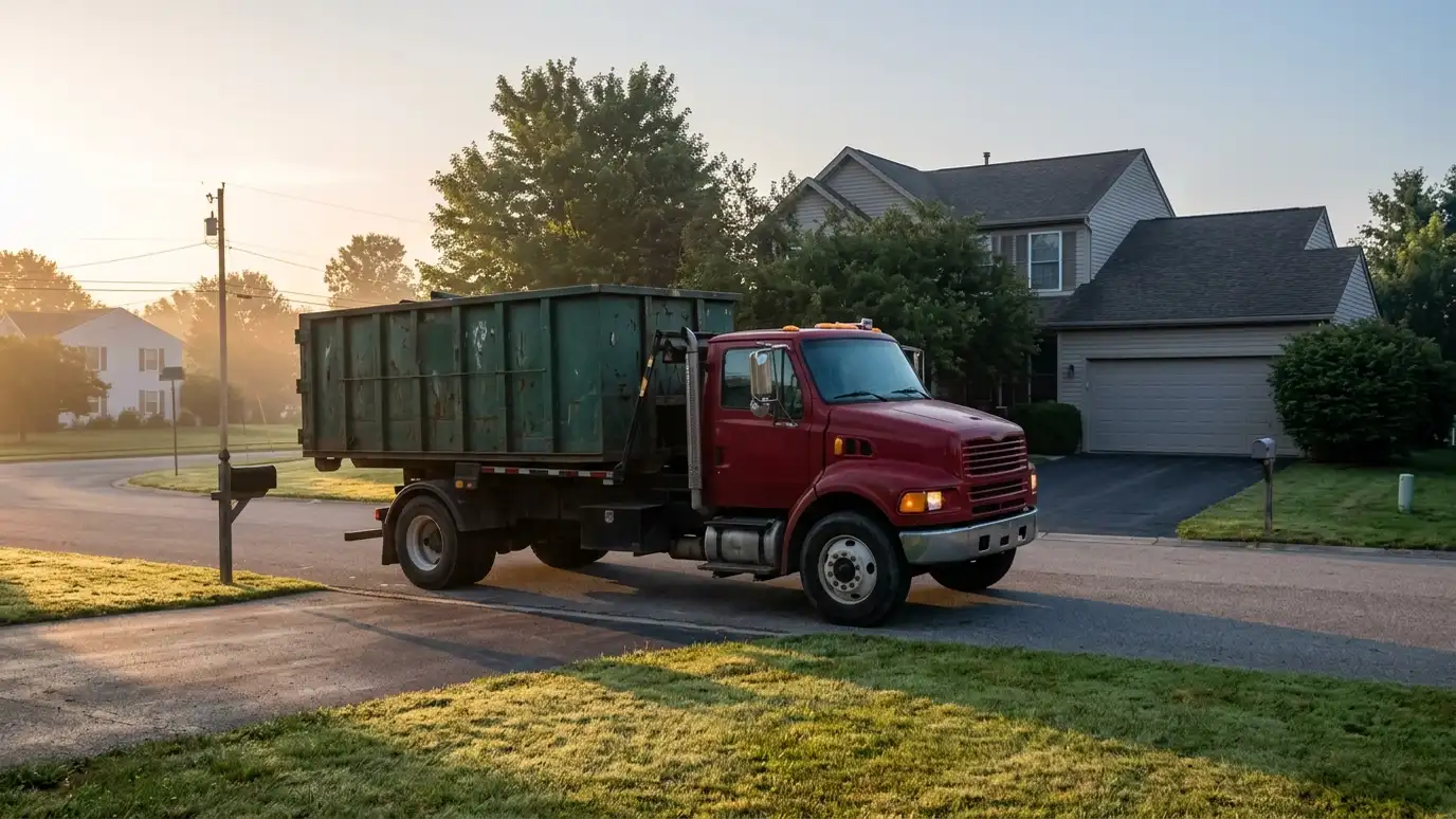 Same-Day and Next-Day Dumpster Delivery in Nashville and Middle Tennessee