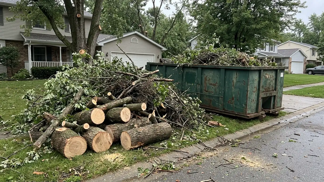 Tree Removal and Storm Cleanup Dumpsters in Nashville and Middle Tennessee