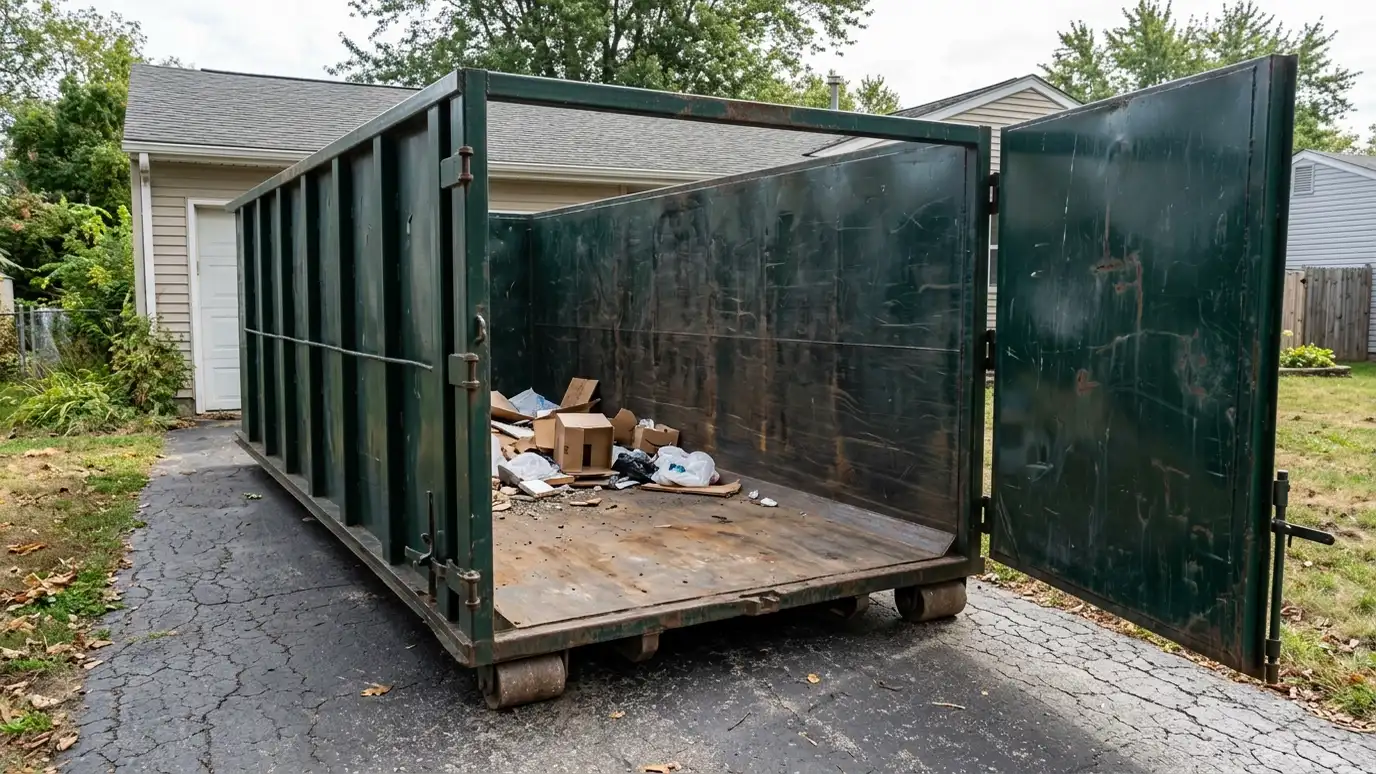 Walk-In Door Dumpsters in Nashville and Middle Tennessee